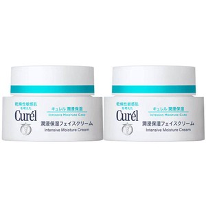 【成毅代言】珂润保湿面霜40g*2敏感肌补水修护滋润乳霜神经酰胺