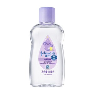 【重磅新品】强生婴儿晚安润肤油宝宝抚触油儿童按摩油保湿舒缓