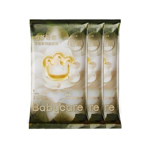 babycare花苞纸尿裤试用装金山茶轻柔婴儿超薄透气宝宝尿不湿3片