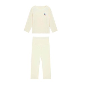 babycare宝宝睡衣秋衣秋裤女童莫代尔婴儿儿童家居服男童秋季套装