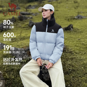骆驼火炉3.0中厚羽绒服女生运动户外城市休闲保暖加厚外套面包服
