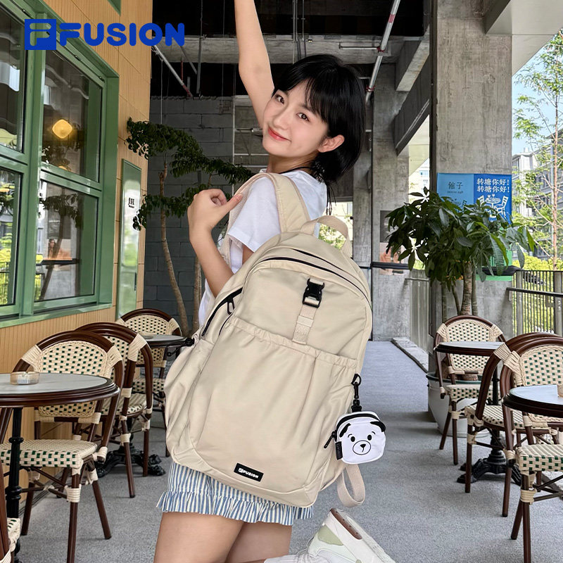 【章昊同款】双肩包丨FILA FUSION学生书包双肩包背包简约电脑包 249元