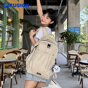 【章昊同款】双肩包丨FILA FUSION学生书包双肩包背包简约电脑包