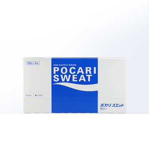 【自营】Pocari Sweat宝矿力水特电解质果冻180g×6袋【临期】