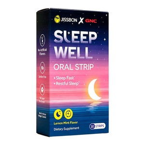 杰士邦xGNC 升级第二代褪黑素睡眠舒缓压力茶氨酸口溶膜片舒眠片