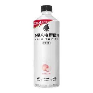外星人0糖0卡电解质水健身含维生素整箱多口味尝鲜600mL8瓶组合装