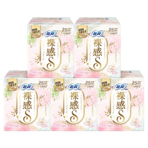 苏菲卫生巾裸感S轻薄日夜量大吸收干爽透气棉柔型旗舰店正品