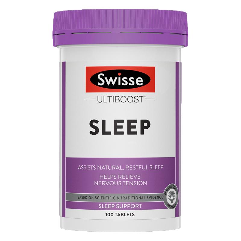 Swisse斯维诗睡眠片100片缬草片 天然草本安瓶助眠官方 70元