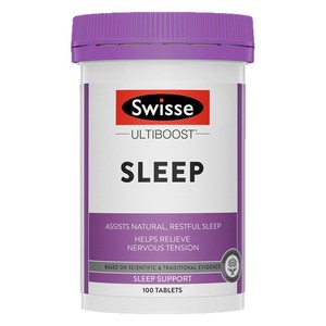 Swisse斯维诗睡眠片100片缬草片 天然草本安瓶助眠官方