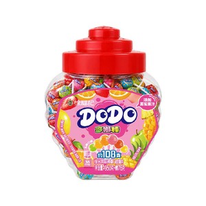 徐福记DODO综合果味棒棒糖950g罐装糖果儿童休闲小零食喜糖礼物