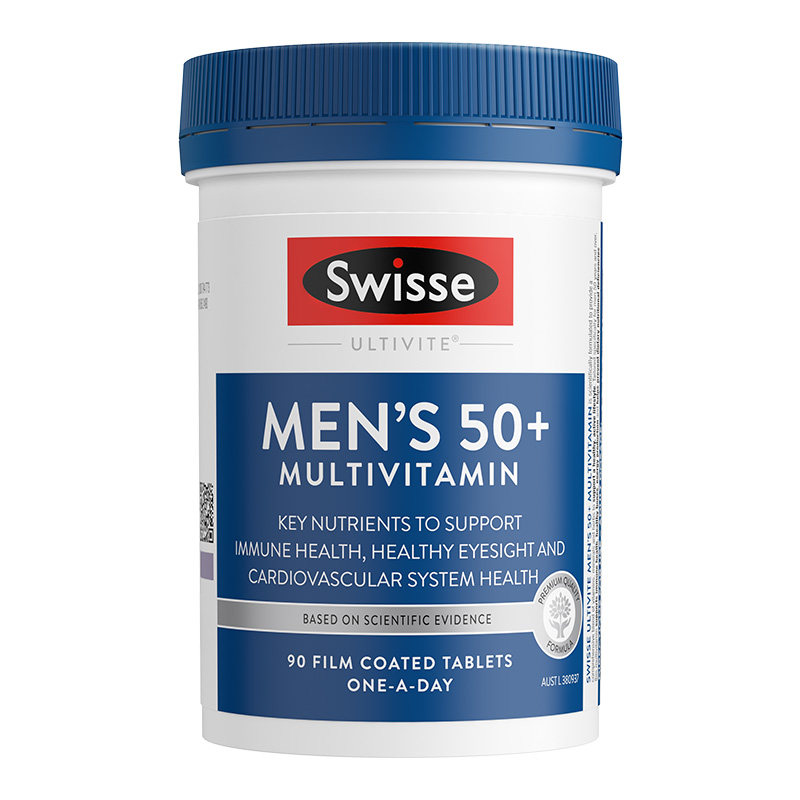 Swisse斯维诗男士复合维生素b族中老年vd烟酰胺锌钙生物素正品 118.5元