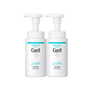 【双11狂欢】珂润保湿洗面奶温和敏感肌氨基酸泡沫洁面150ml*2