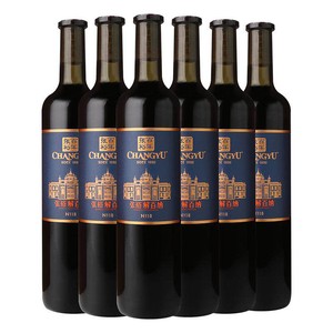 张裕官方14度解百纳干红葡萄酒整箱6瓶橡木桶陈酿9个月旗舰店正品